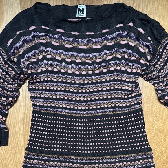 Missoni Black and Pink Knit Design - Picture 3 of 3